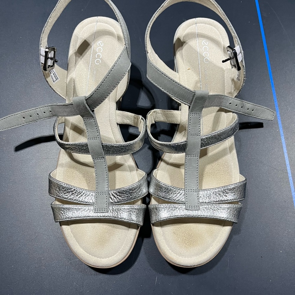 Ecco Women's Silver Sandals